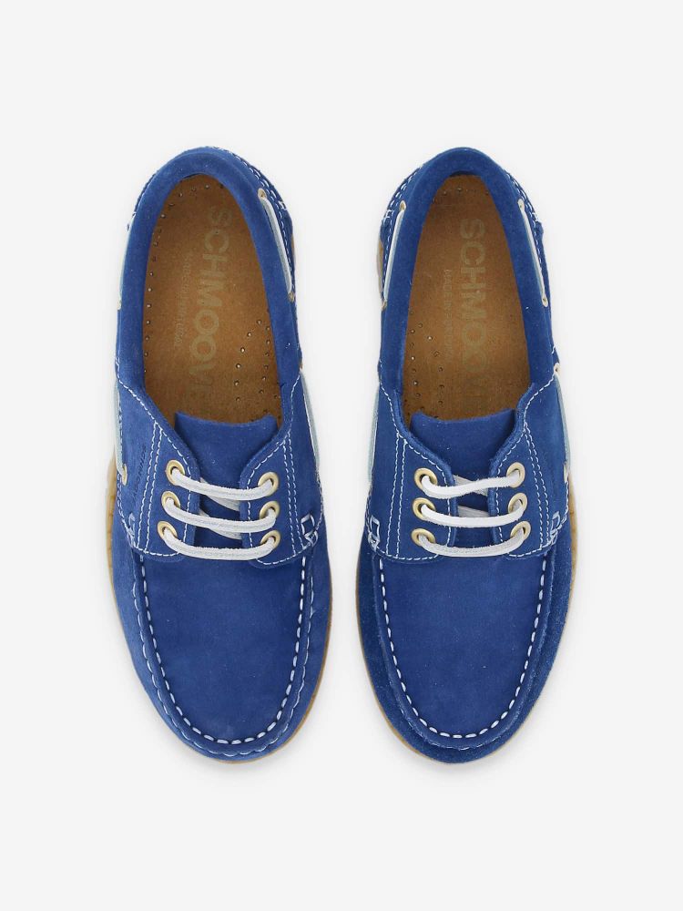NEWQUAY BOAT W - SUEDE - ROYAL